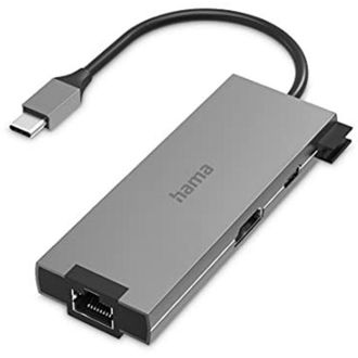 Hama Adattatore HAMA USB-C Multi 4 porte HDMI/LAN