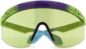 Gucci Womens Gradient Acetate Sunglasses Green