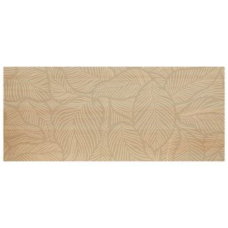 Deco Wood Cabecero de madera natural estampado de 150x80cm