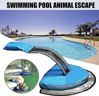 OEM Rampa De Escape De Piscina De Rescate De Animales, Plataforma Flotante De Rescate De Ranas, Protector De Animales De Piscina