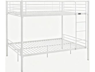 Habitat et Jardin Litera Doble adam Con Somier - 140 X 190 Cm - Blanco