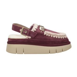 Mou Dames, Schoenen, Paars, Maat: 38 EU Wol