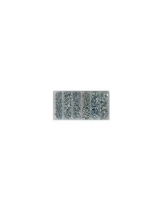 OEM Set De Tuercas Con Alas (6 Modelos) No Americano Compuesto Por Un Surtido De 175 Piezas. -pl