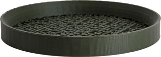 Jonathan Y Designs Drew 8.4 Modern Geometric Indoor Eco-Friendly 3D Printed Plant Saucer
