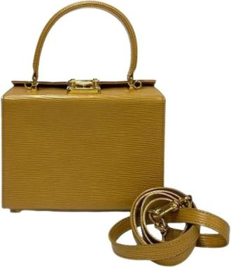 Fendi Pre-owned Leather fendi-bags - Dames - Vintage Mini Tas - Beige - ONE Size - Leer - Vintage