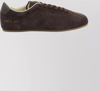 Common Projects suede leather low-top sneakers