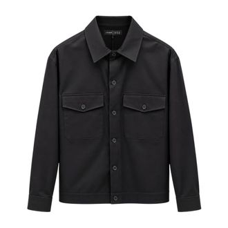 low brand Camisa-chaqueta de algod&oacute;n - Jackets - Hombre - Negro - L