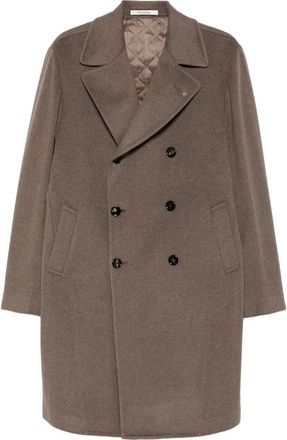 Tagliatore Notch-lapel Double-breasted Coat