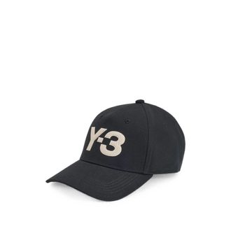 Yohji Yamamoto Logo-patch Baseball Cap