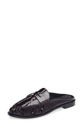 Rag & Bone Lexi Flat Mule in Morello Patent at Nordstrom, Size 38.5