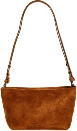Proenza Schouler Bond Suede Shoulder Bag in Saddle at Nordstrom