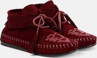 Isabel Marant Mocassini Felsa in suede con frange