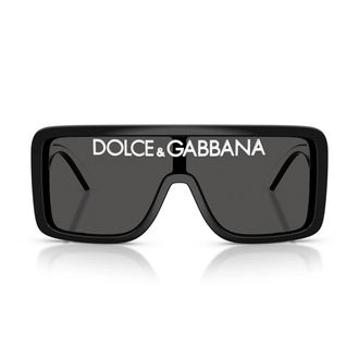Dolce & Gabbana Sunglasses Dg6204 L50187 Black/Dark Grey Unisex
