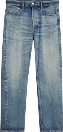 Fear of God Selvedge Straight Leg Jeans in Vintage Indigo at Nordstrom, Size 32