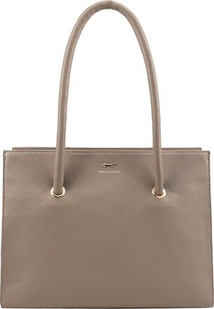 Paul Costelloe Womens Reims Brown Leather Shoulder Bag - One Size