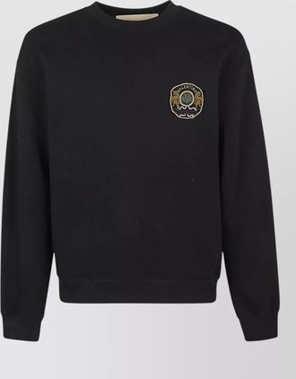 Valentino Garavani cotton sweatshirt crew neck regular fit