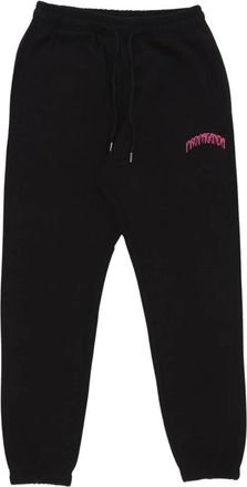 PROPAGANDA Zwarte Triangle Panther Sweatpant - Heren - Sweatpants - Zwart - L - Katoen - Broeken