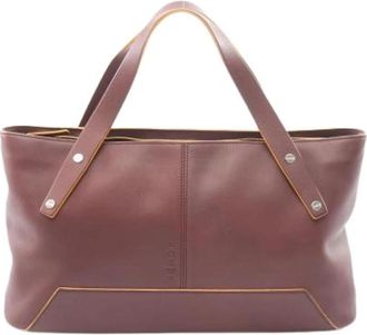Loewe Pre-owned Handbag - Dames - Vintage Handtas - Rood - ONE Size - Leer - Vintage