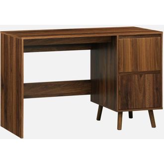 Sweeek Sweeek - Scrivania scandinava decorazione in legno, 2 cassetti