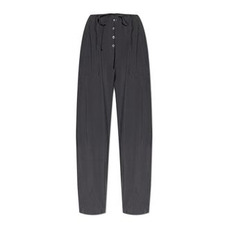 STUDIO NICHOLSON Wide Trousers, female, Gray, Size: 2XS Hera Trousers