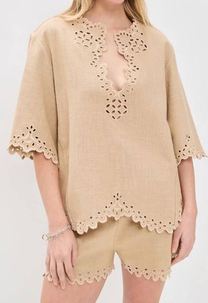 Isabel Marant Shana Top In Sahara