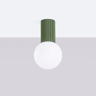 Wonderlamp Foco De Superficie Mido Verde