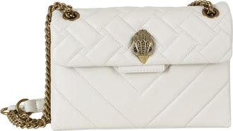 Kurt Geiger Kensington Crossbody Bag - Dames - Schoudertassen - Wit - ONE Size - Leer - Tassen