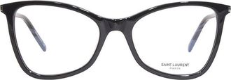 Saint Laurent SL478JERRY002 Cat-Eye Full Rim Eyeglasses - Black