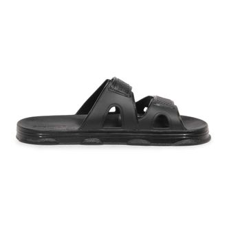 GCDS Sliders, male, Black, 6 UK, Black Ciabatta Gum Slippers Ss22M470008