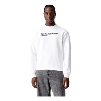 Karl Lagerfeld Felpe Regular Fit - - Sweatshirts & Hoodies - Uomo - Bianco - M