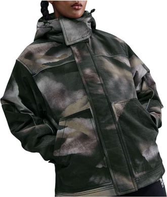 Nike x Stussy Utility Hooded Jacket Green HQ8520-900