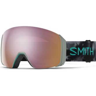 Smith 4D MAG XL ChromaPop Snow Goggles in Mind Expanders /Rose Gold at Nordstrom