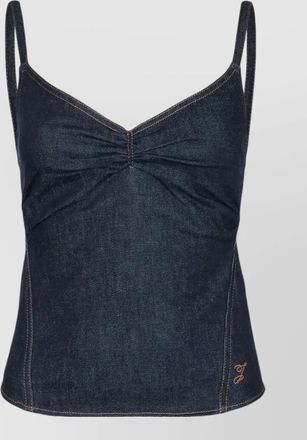 Jacquemus denim bralette top