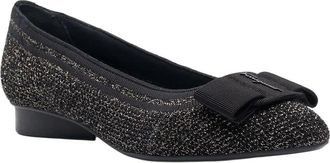 Ferragamo Bow Leather Ballet Flat