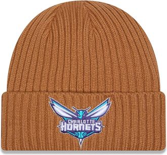 New Era Charlotte Hornets Color Pack Cuff Knit Beanie Hat Brown