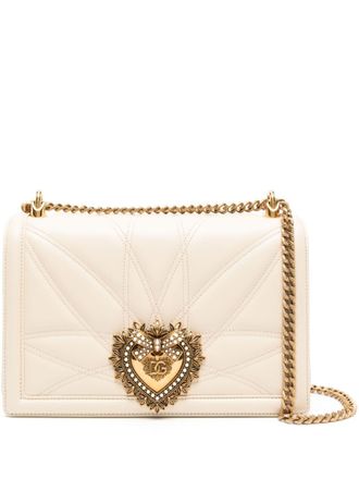Dolce & Gabbana large Devotion shoulder bag - Neutrals