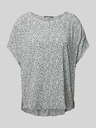 QS by s.Oliver Bluse mit Allover-Print in Hellblau, Größe 44