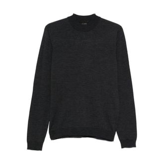 Roberto Collina Hombre, Jerseys, Gris, Talla: 2XL