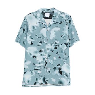 Paul Smith Shirt met Print - Heren - Korte mouwen Overhemden - Veelkleurig - S - Overhemden