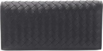 Bottega Veneta 2020 Intrecciato portemonnee - Zwart