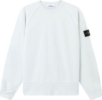 Stone Island 6100041 Oversized Crewneck Sweatshirt Sky Blue L1S156100041S0051V0041