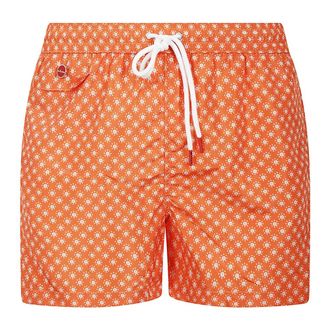 Kiton Heren, Badkleding, Oranje, Maat: XL Poliester