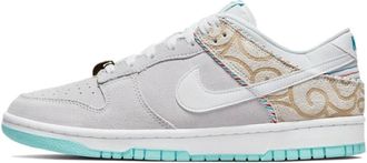 Nike Fitness, Heren, Grijs, 42 EU, Su&egrave;de, Dunk Low SE Barbershop