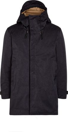 Ten c Ten C Quilted Hooded Parka Coat - Blue - 52 (UK42 / XL)