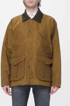 Filson Giacca leggera in cotone con colletto in velluto e chiusura a zip