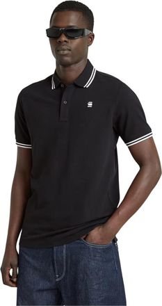 G-Star Heren Polo Shirt in Diverse Kleuren - Heren - Polos - Zwart - M - Tops