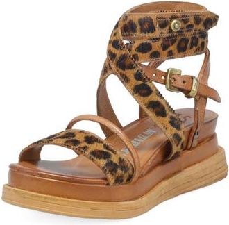 A.S.98 Labo Platform Sandal in Leopard at Nordstrom, Size 6.5-7Us