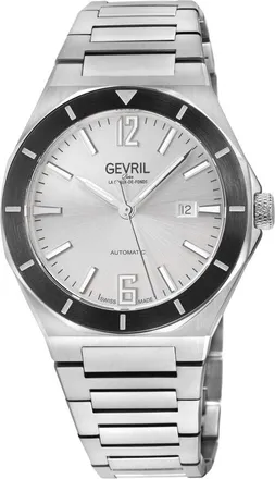 Gevril Group High Line Automatic Silver Dial Mens Watch 48404B