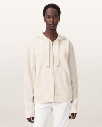 AllSaints Amphie Oversized Cotton Hoodie