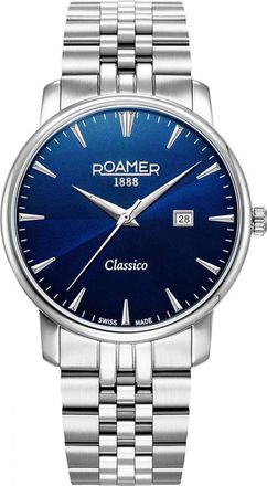 Roamer 971856-41-45-50 Mens Classico Watch - Silver - One Size